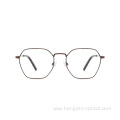 Popular Custom Fashion Metal Frame Reading Optical Glasses For Men